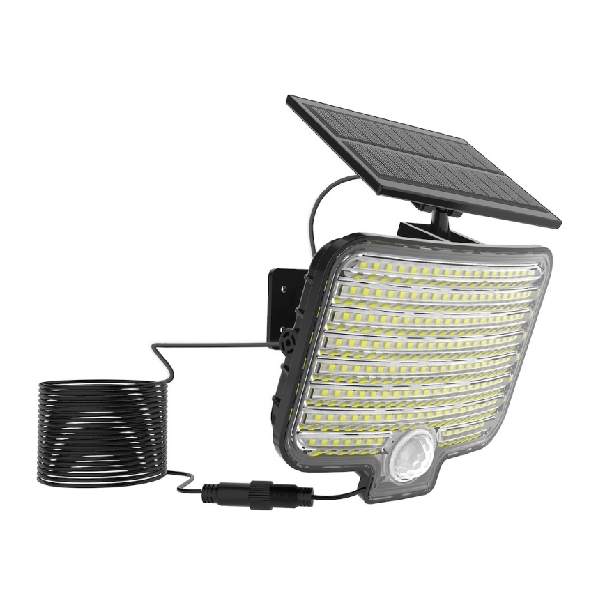 LED Reflektor se senzorem a solárním panelem ALEX LED/5,5W/3,7V 1200 mAh IP44