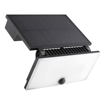 LED Reflektor se senzorem a solárním panelem FUJI LED/8W/3,7V 2000 mAh IP65