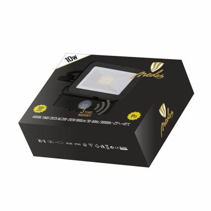 Nedes LF2021S - LED Reflektor se senzorem LED/10W/230V IP65