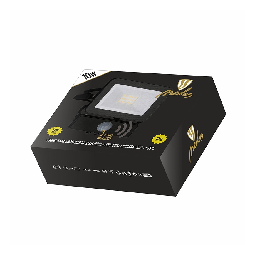 Nedes LF2021S - LED Reflektor se senzorem LED/10W/230V IP65