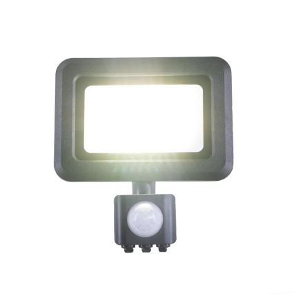 LED Reflektor se senzorem LED/20W/230V 4000K IP44