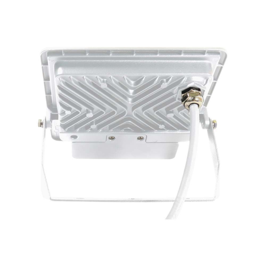 LED Reflektor se senzorem LED/50W/230V 6500K IP65 bílá