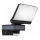 LED Reflektor se senzorem pohybu a soumraku LED/24W/230V 4200K IP54 černá