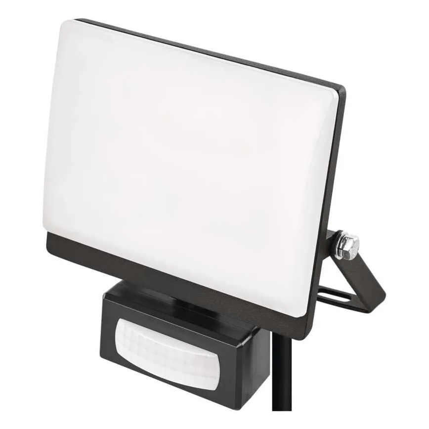 LED Reflektor se senzorem pohybu a soumraku TAMBO EVO LED/20W/230V 4000K IP44 černá