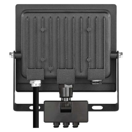 LED Reflektor se senzorem pohybu a soumraku TAMBO EVO LED/30W/230V 4000K IP44 černá