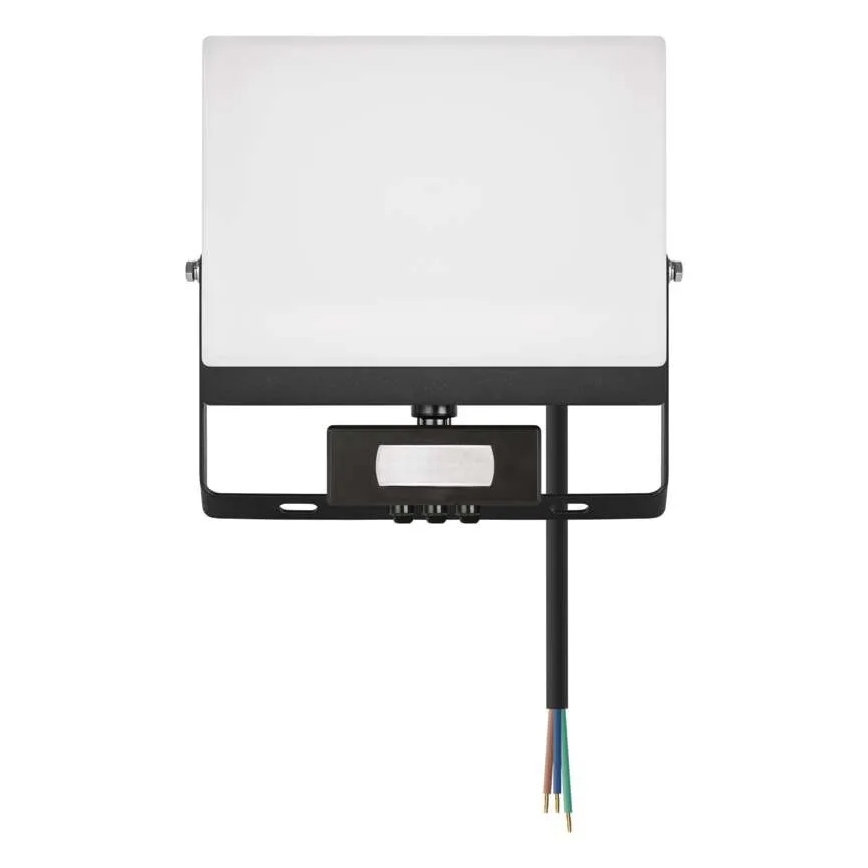 LED Reflektor se senzorem pohybu a soumraku TAMBO EVO LED/50W/230V 4000K IP44 černá