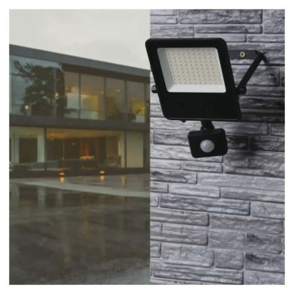LED Reflektor se senzorem VISIO LED/50W/230V 4000K IP65