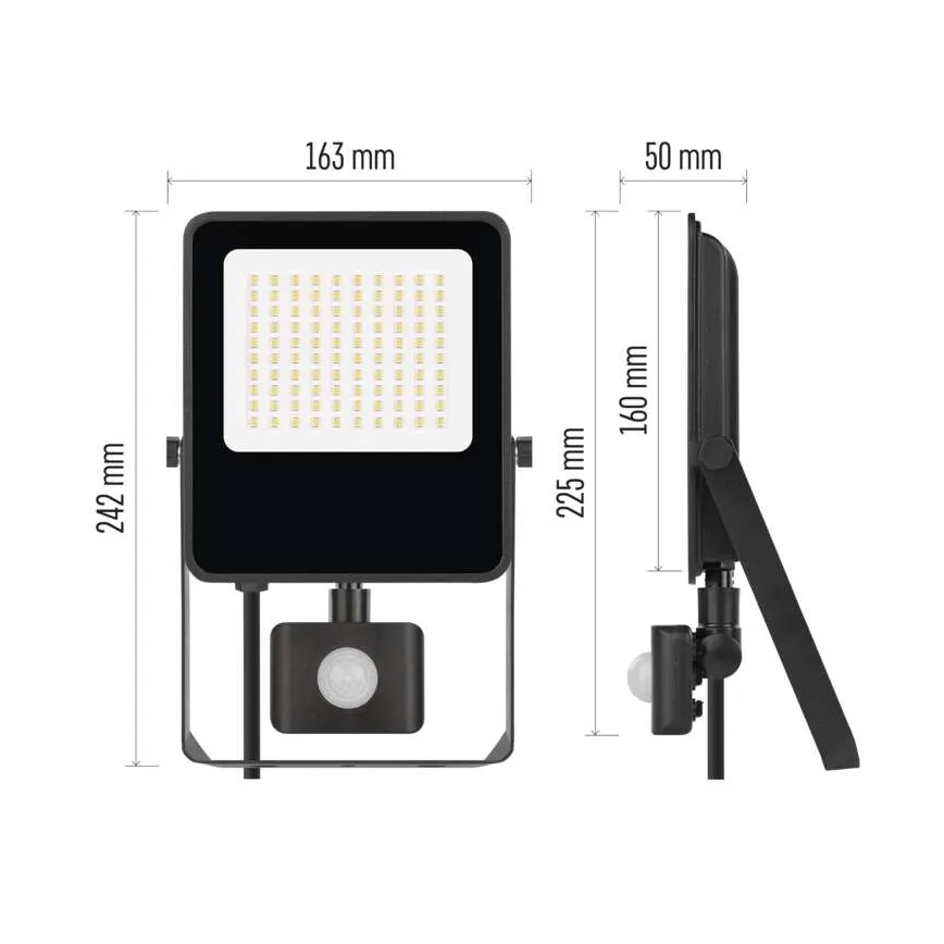 LED Reflektor se senzorem VISIO LED/50W/230V 4000K IP65