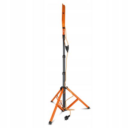 LED Reflektor se stojanem 2xLED/100W/230V 4500K IP65 oranžová