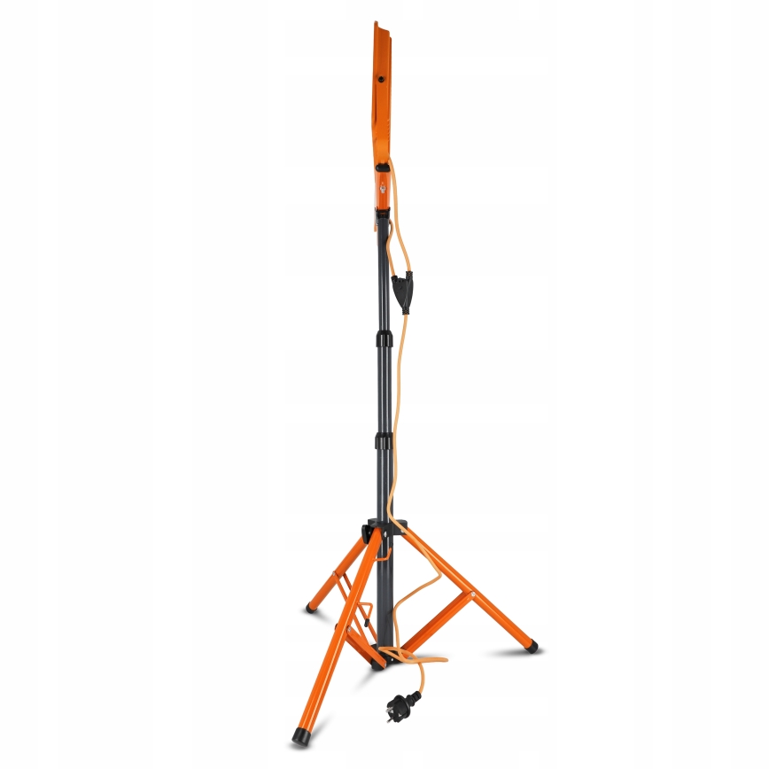 LED Reflektor se stojanem 2xLED/100W/230V 4500K IP65 oranžová