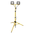 LED Reflektor se stojanem 2xLED/30W/230V 6500K IP65 žlutá