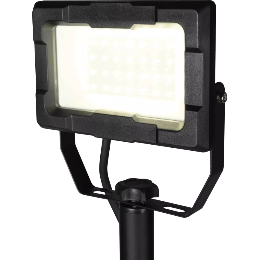 LED Reflektor se stojanem LED/20W/230V 5000K IP65 černá