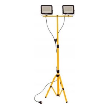 LED Reflektor se stojanem NOCTIS 2xLED/50W/230V 4000K IP65