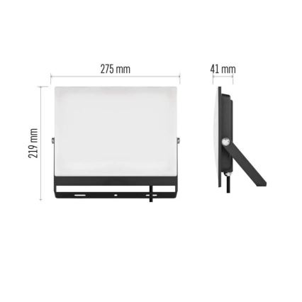 LED Reflektor TAMBO EVO LED/100W/230V 4000K IP65 černá