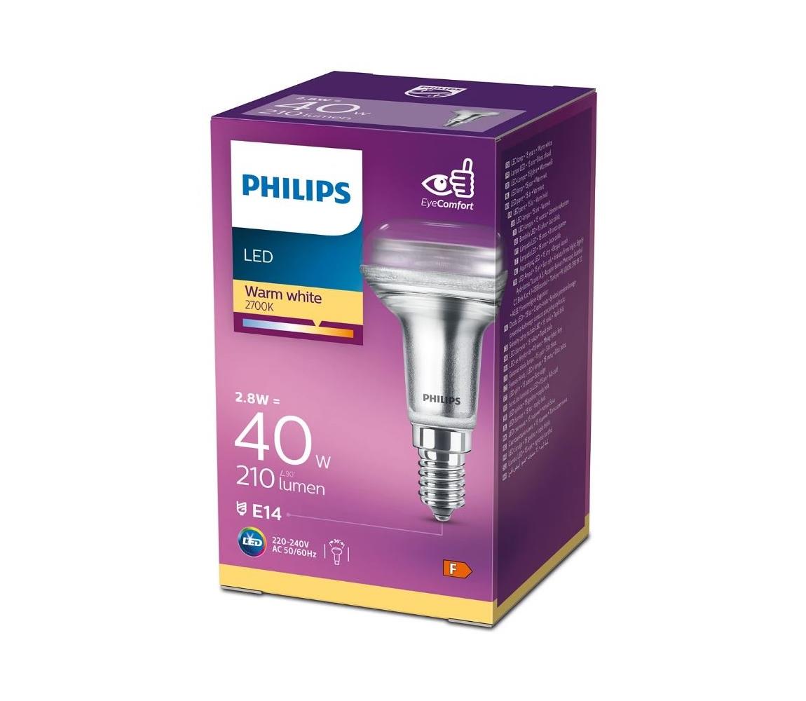 Philips LED Reflektorová žárovka Philips E14/2,8W/230V 2700K 