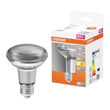LED Reflektorová žárovka R80 E27/4,3W/230V 2700K - Osram