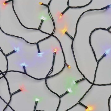 LED  řetěz 100xLED 6,5m multicolor