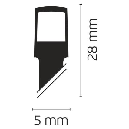 LED  řetěz 100xLED 6,5m multicolor