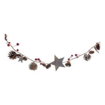 LED  řetěz 10xLED/3xAA 2,5m teplá bílá