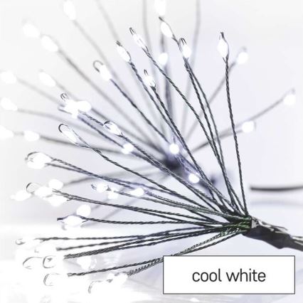 LED  řetěz 150xLED/5,35m studená bílá