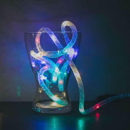 LED  řetez 20xLED 2,3m multicolor