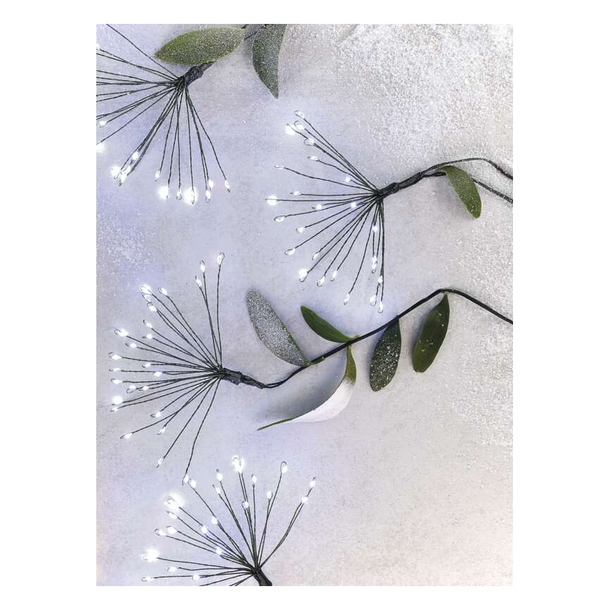 LED  řetěz 300xLED/8,2m studená bílá