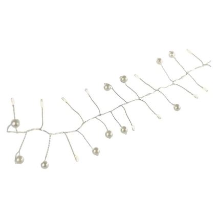 LED  řetěz 40xLED/3xAA 1,5 m teplá bílá