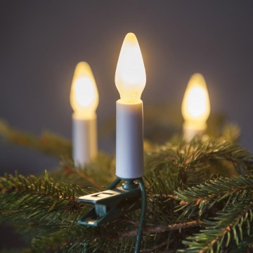 LED řetěz FELICIA FILAMENT 16xLED 13,5m teplá bílá, Vyrobeno v ČR