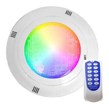 LED RGB Bazénové svítidlo LED/45W/12V IP68 + dálkové ovládání