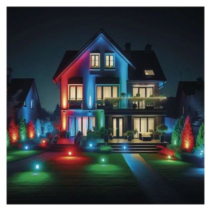 LED RGB+CCT Stmívatelný reflektor GoSmart LED/50W/230V 3000-6500K IP65 Wi-Fi Tuya