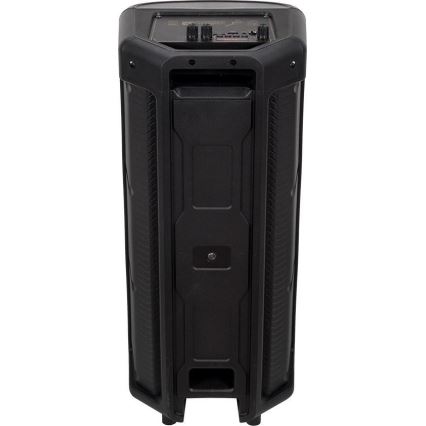 LED RGB Nabíjecí reproduktor s mikrofonem 600W/2400 mAh + dálkové ovládání