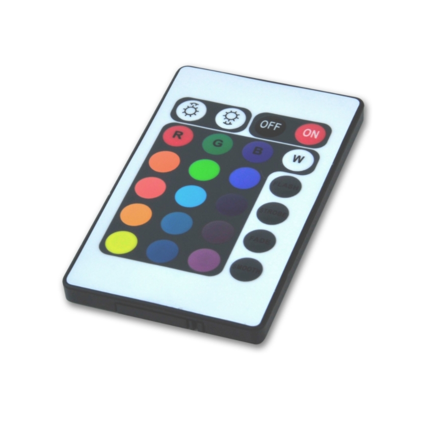 LED RGB Pásek 5m + dálkové ovládání + napájecí adaptér 24W/12V