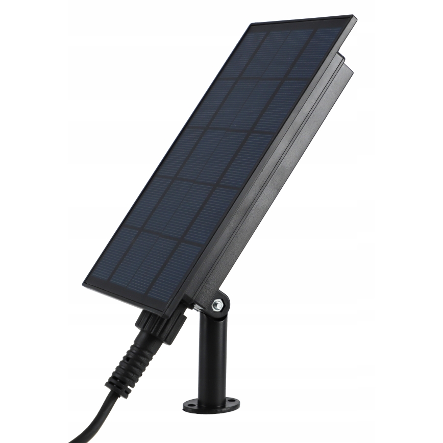 LED RGB Stmívatelný solární dekorační řetěz 15xLED/18 funkcí USB 6 m IP44 černá + dálkové ovládání