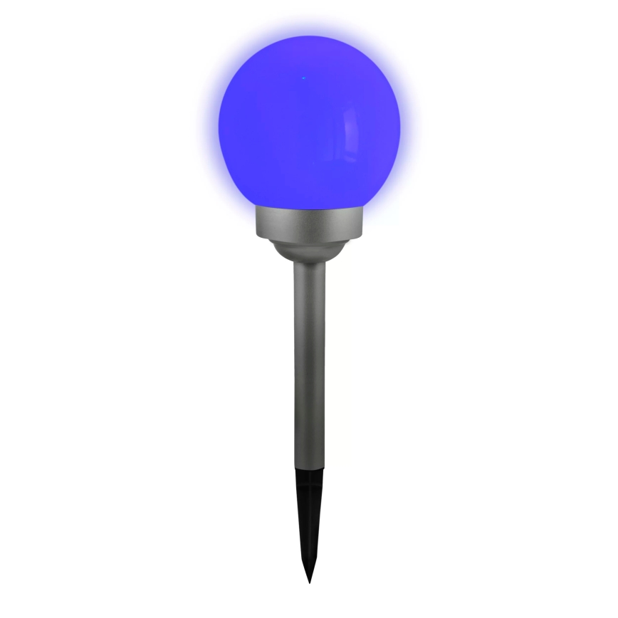 LED RGB Solární lampa BALL LED/0,2W/AA 1,2V/600mAh IP44