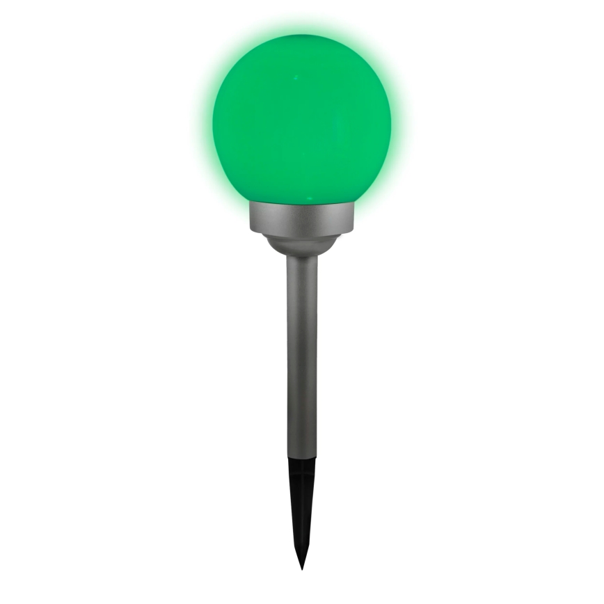 LED RGB Solární lampa BALL LED/0,2W/AA 1,2V/600mAh IP44