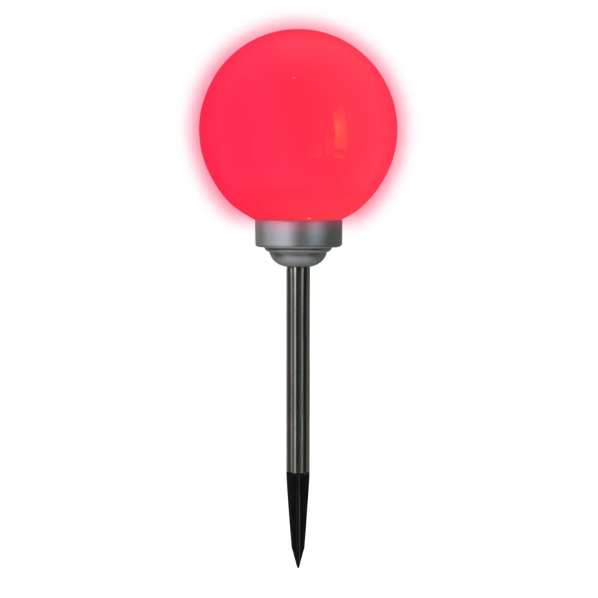 LED RGB Solární lampa LED/0,2W/1,2V 600 mAh IP44