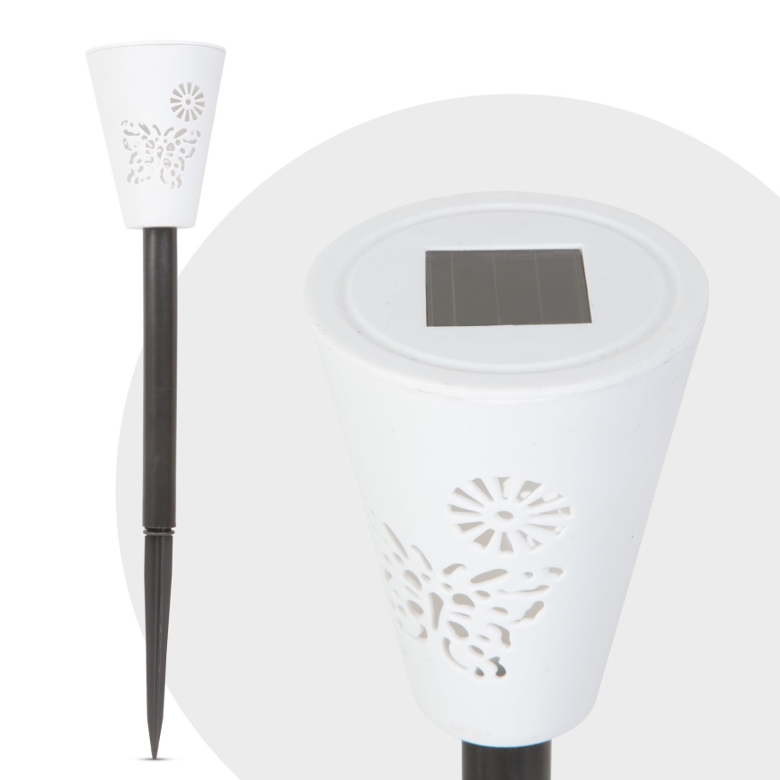 LED RGB Solární lampa LED/1xAAA IP44