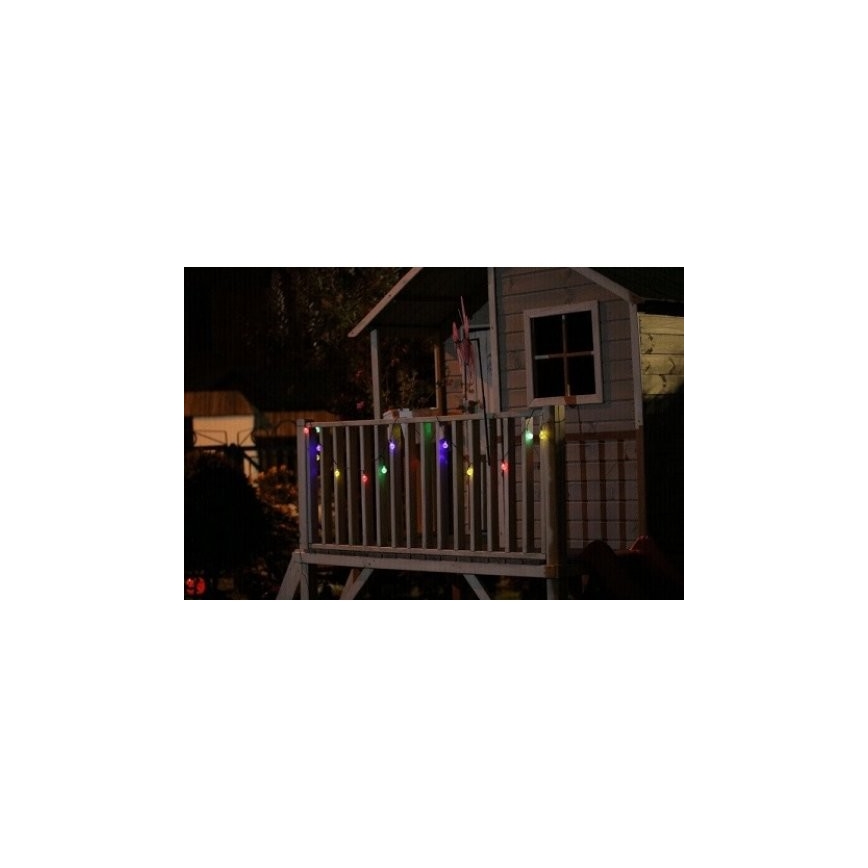 LED RGB Solární svítidlo 20xLED/1,2V 300 mAh IP44