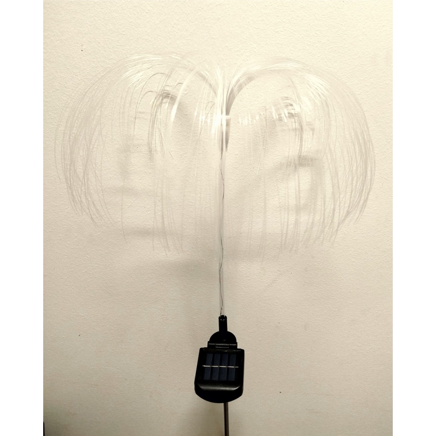 LED RGB Solární svítidlo LED/1,2V 300 mAh IP44 černá