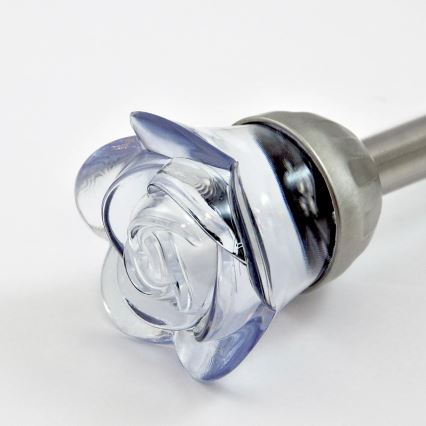 LED RGB Solární svítidlo ROSE LED/1,2V 100 mAh IP44