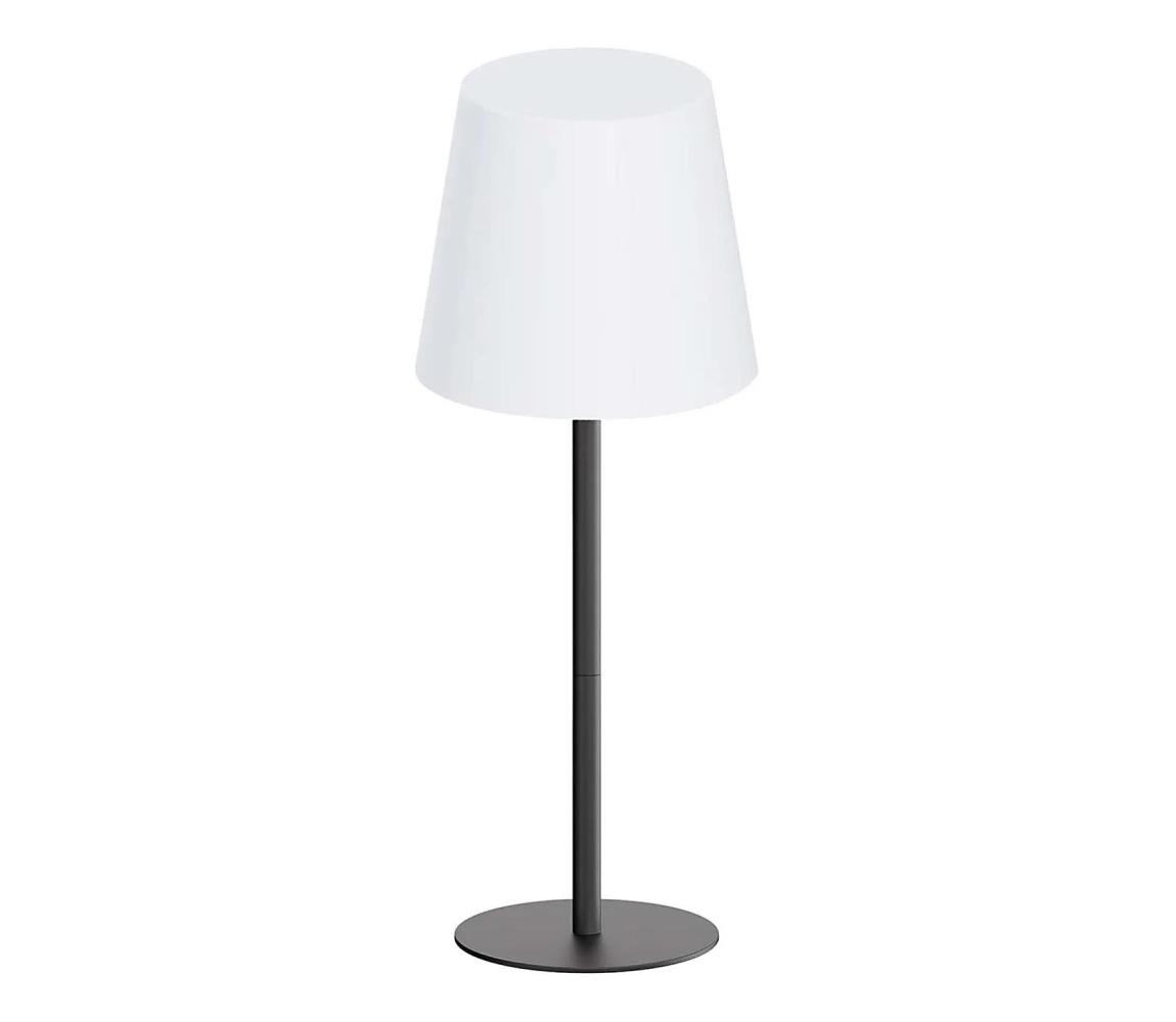 LED RGB Stmívatelná dotyková stolní lampa LUCIA LED/2W/5V 3600 mAh IP44 černá 336385 – Alasans