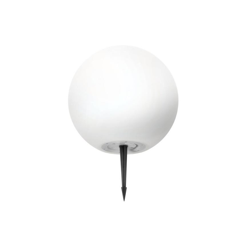 LED RGB Stmívatelná solární lampa GARDEN BALL LED/5W/3,7V 3000K IP54 2200 mAh pr. 30 cm + dálkové ovládání