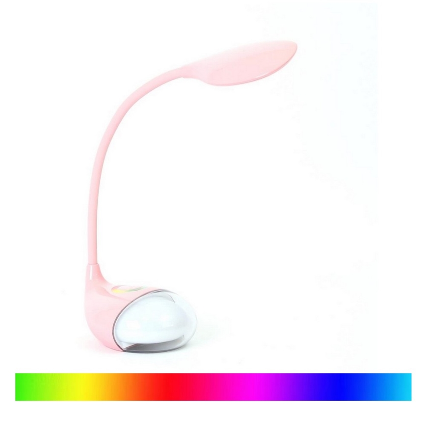 LED RGB Stmívatelná stolní lampa LED/6W/230V