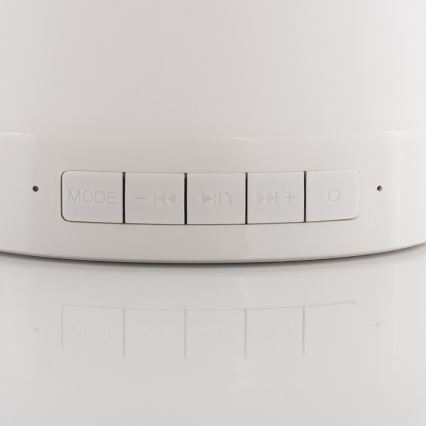 LED RGB Stmívatelná stolní lampa s reproduktorem FUNNY 5W/5V/230V