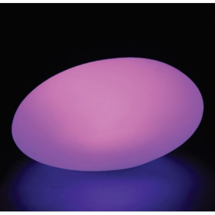LED RGB Stmívatelná venkovní lampa LED/1W/5V 28cm IP67 1000 mAh + dálkové ovládání