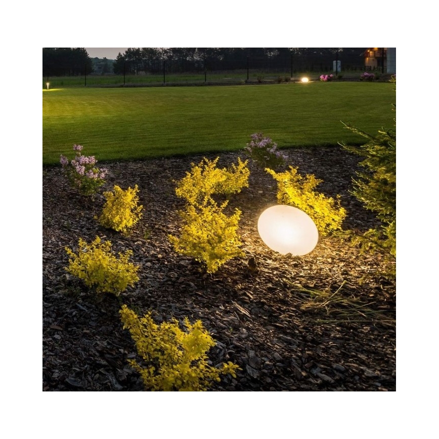 LED RGB Stmívatelná venkovní lampa LED/1W/5V 28cm IP67 1000 mAh + dálkové ovládání