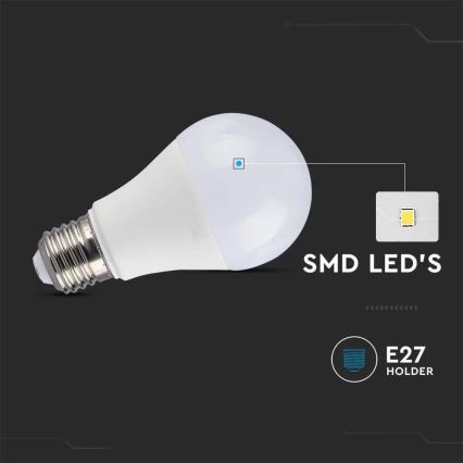 LED RGB Stmívatelná žárovka A60 E27/8,5W/230V 3000K + dálkové ovládání