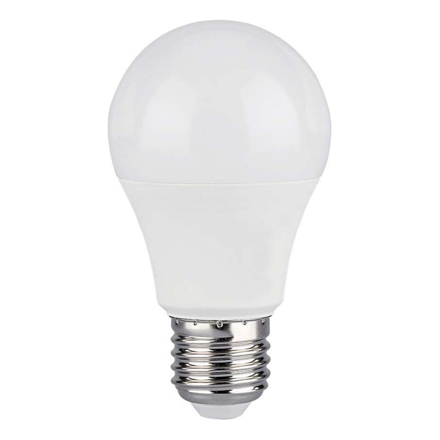LED RGB Stmívatelná žárovka A60 E27/8,5W/230V 4000K + dálkové ovládání