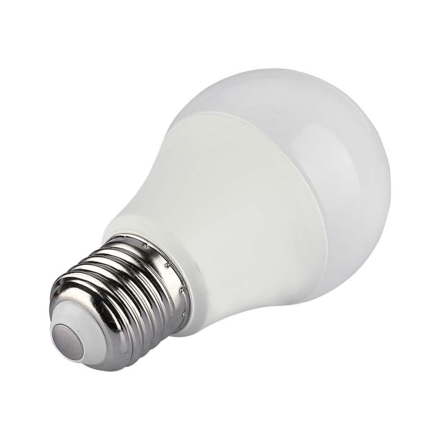 LED RGB Stmívatelná žárovka A60 E27/8,5W/230V 4000K + dálkové ovládání