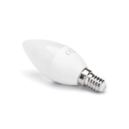 LED RGB Stmívatelná žárovka E14/4,8W/230V 3000K + dálkové ovládání - Aigostar